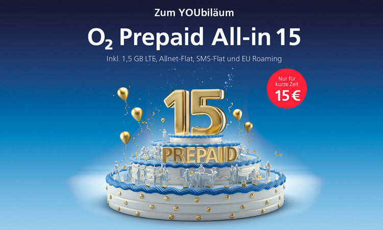 o2 Prepaid All-in 15